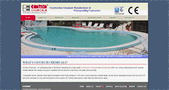 Desktop Screenshot of contechchemicals.com